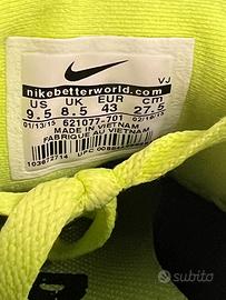 Nike flynit air max 11.5 men’s highlighter yellow
