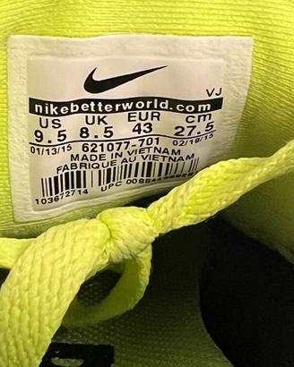 Nike flynit air max 11.5 men’s highlighter yellow