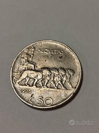 centesimi 50 1925