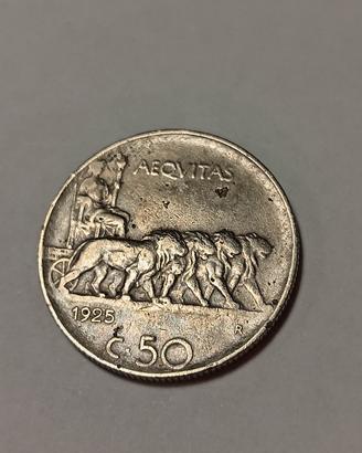 centesimi 50 1925