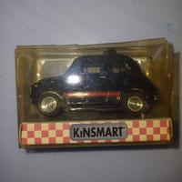 Fiat 500 scala 1:48 blu VINTAGE