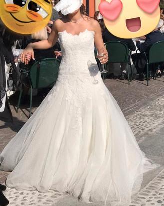 abito da sposa PRONOVIAS OBERTI TAGLIA 42