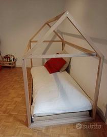 Struttura Letto Casetta Bambini