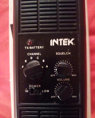 Intek handycom - 65s portatile  27mhz