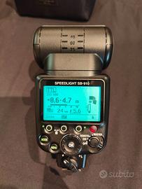 Nikon Speedlight SB-910 - Come NUOVO - Full Box