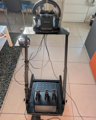 Logitech G920 + cambio manuale + setup vecor metal