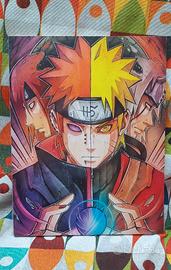 Quadro poster in legno Naruto (Sigillato) 32x25