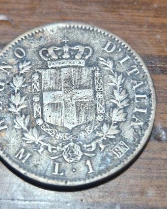 1 lira del 1861