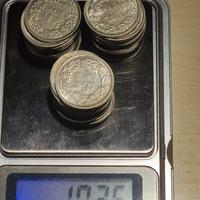 lotto monete d'argento 