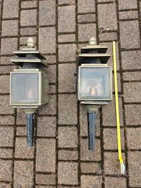 Stupende lanterne da carrozza antiche