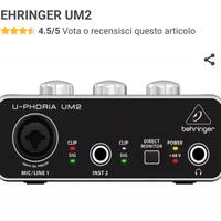 Scheda audio Um2