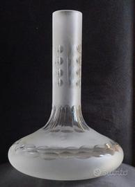 Vaso Decanter vintage anni '60 cristallo
