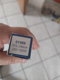 Lampada alogena dritta