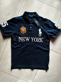 Polo Ralph Lauren New York  Blu Navy Big Pony M