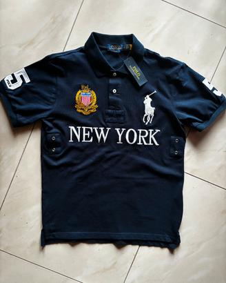 Polo Ralph Lauren New York  Blu Navy Big Pony M