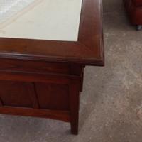 scrivania  in  rovere