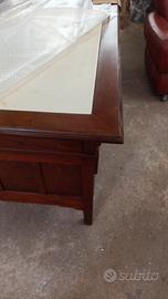 scrivania  in  rovere