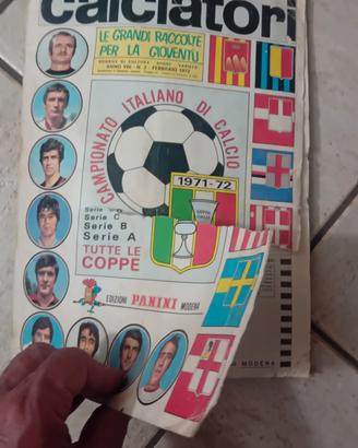 album Calciatori 1971/72 da RECUPERO 