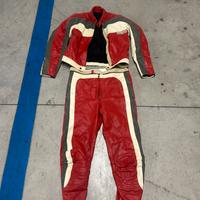 Tuta moto Brema pelle anni 70