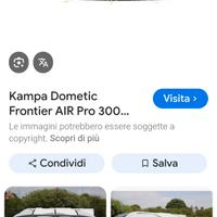 veranda gonfiabile kampa