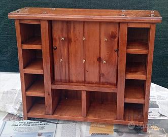 Portachiavi Da Parete In Legno