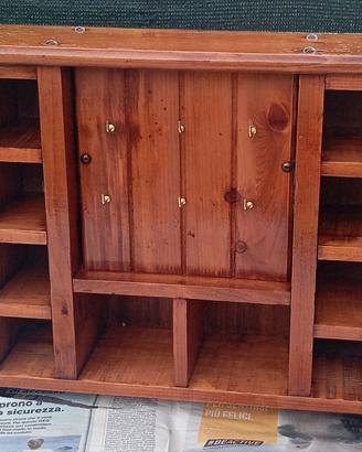 Portachiavi Da Parete In Legno