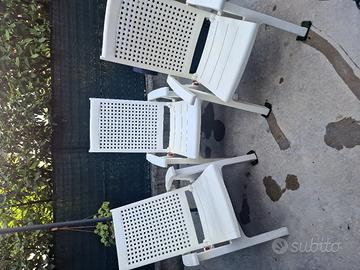 sedie/sdraio  da giardino 