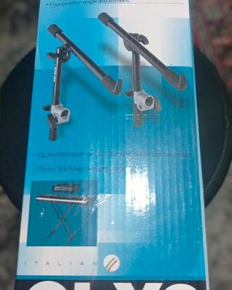 Coppia braccetti aggiuntivi per supporti tastiere