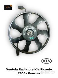 VENTOLA RADIATORE KIA Picanto 1° Serie Benzina (0