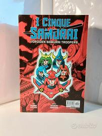 I Cinque Samurai Yoroiden Samurai Troopers Fumetto