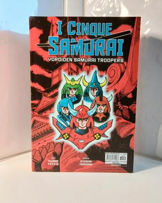 I Cinque Samurai Yoroiden Samurai Troopers Fumetto