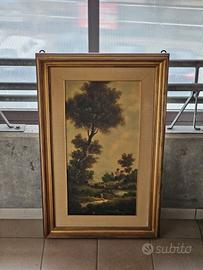 Quadro vintage anni ’30-’50 – Paesaggio