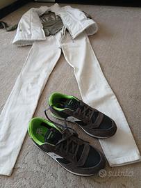 Saucony pantaloni maglietta giubbino occhiali