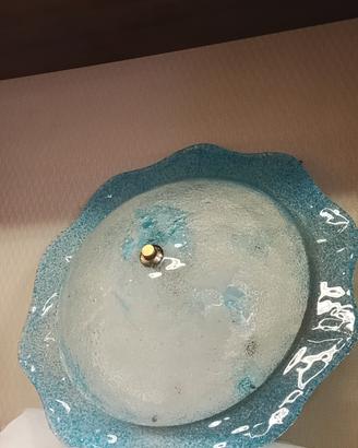 Plafoniera in vetro di Murano 