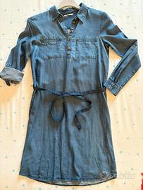 Abito jeans manica lunga e corta