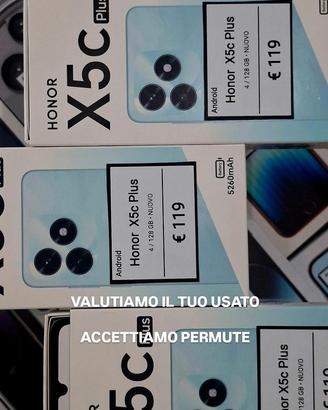 HONOR X5 C PLUS 128GB nuovo