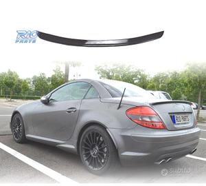 SPOILER MERCEDES SLK R171 04-11 LOOK AMG NERO LUCI