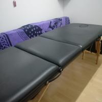 Lettino per massaggi in legno