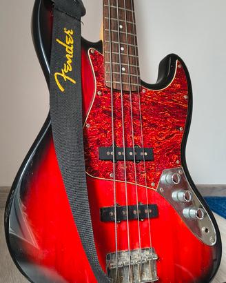 Basso Squier by Fender modello Jazz bass Sunburst 