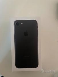 Scatola vuota completa iphone 7 mezzanotte