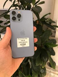 iPhone 13 Pro Max 256 GB 100% Batteria