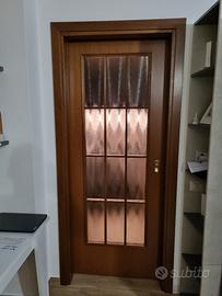 porta scorrevole in legno