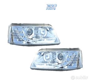 FARI VOLKSWAGEN VW T5 03-09 LUCE DIURNA A LED FOND