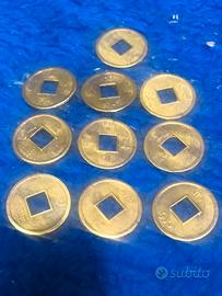 10 monete cinesi periodo ming (copie)