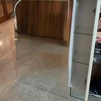 Armadietto con specchio bagno