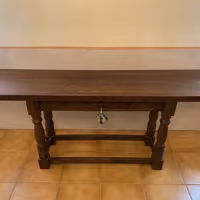 Tavolo Fratino in noce