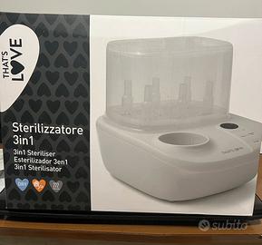 Sterilizzatore+asciugatura e scalda biberon