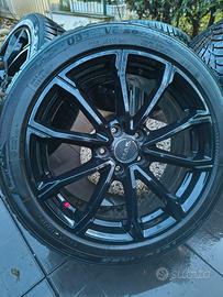 Cerchi in lega Mak Da Vinci 7,5x17 5x108 ET44 neri