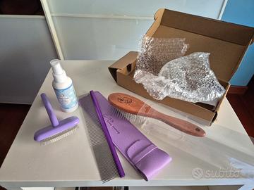 Set per la cura del pelo Spitz di Pomerania