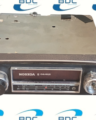 Auotoradio Stero Vintage Anni 70 Voxson Stereo 8**